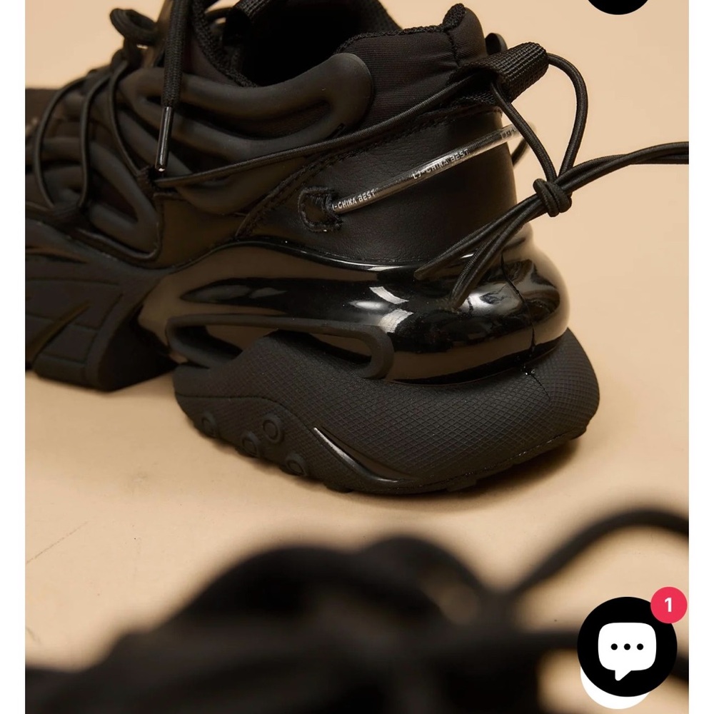 Lonza Atlas Black Men’s  Sneakers - Picture 9 of 11